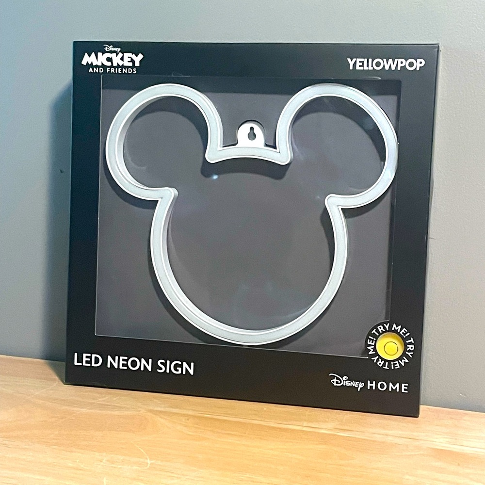 Disney Mickey Yellowpop LED Neon Sign Mickey